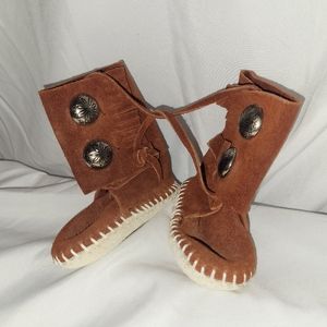 Vintage Native American baby mocassins